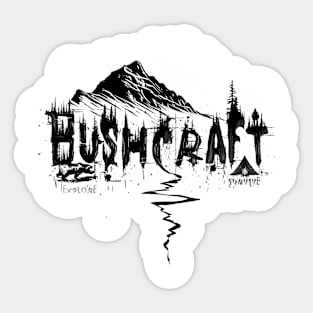 Bushcraft Sticker